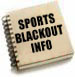 Sports Blackout Info
