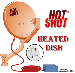 Heated Satellite Dish